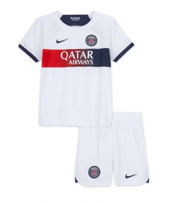 Paris Saint-Germain Replica Away Stadium Kit for Kids 2023-24 Short Sleeve (+ pants)